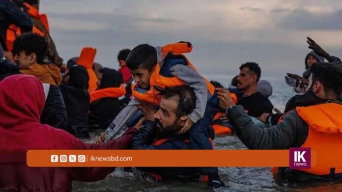 যুক্তরাজ্য-ফ্রান্সের নতুন চুক্তির পর ছোট নৌকায় হাজার হাজার অভিবাসীদের ইংলিশ চ্যানেল পাড়ি