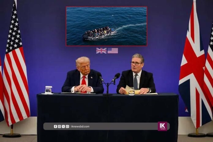 যুক্তরাজ্যে অবৈধ অভিবাসন ঠেকাতে ট্রাম্পের পরামর্শে সেনাবাহিনী মোতায়েন প্রত্যাখ্যান করা হয়েছে